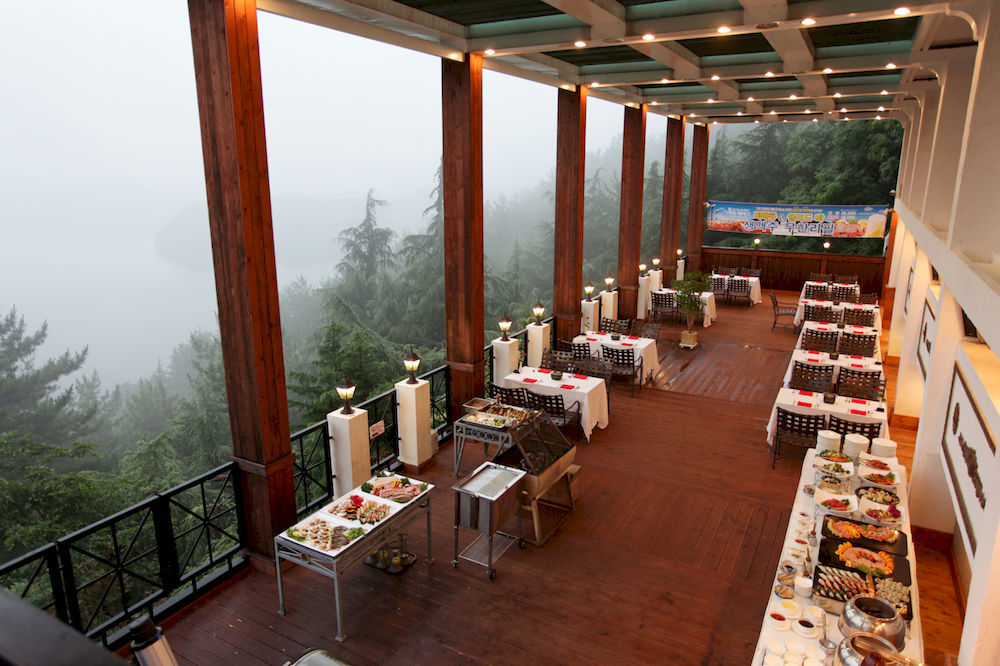 Asia Lakeside Hotel Jinju Esterno foto
